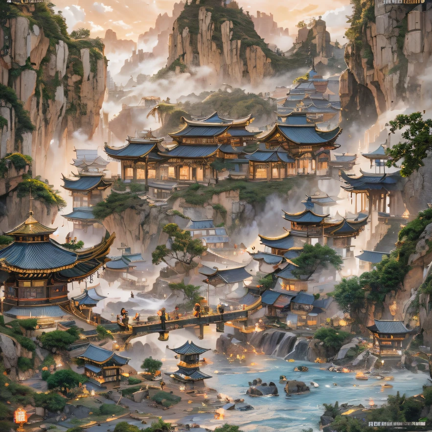 Qin Yu flew into the Immortal Demon Realm, Chance encounter with Liu Hanshu, He saw in him his former self, It was decided to take him as an apprentice, Teach him how to protect himself, But because of the Tibetan star map, He established relationships with the Liu family and the Jade Sword Sect, It opens with the death of Liu Hanshu, Qin Yu embarked on the road of confrontation with a strong enemy, Working hard, Make yourself stronger, Stick to your own core path of justice, I also want to protect the people I care about, The three brothers took off, And embarked on a long journey to find a good brother, Qin Yu, Where are Xiao Hei and Hou Fei（canyons）Climb the streets（Doomsday Stream）eyes filled with angry，He clenched his fists，Rush up，Deliver a fatal blow to your opponent，full bodyesbian，Full Body Male Mage 32K（Masterpiece Canyon Ultra HD）Long flowing black hair，Campsite size，zydink， The wounded lined up in the streets（canyons）Climb the streets， The scene of the explosion（canyons）， （Linen batik scarf）， Angry fighting stance， looking at the ground， Batik linen bandana， Chinese python pattern long-sleeved garment， canyons（Abstract propylene splash：1.2）， Dark clouds lightning background，Flour flies（realisticlying：1.4），Black color hair，Flour fluttering，rainbow background， A high resolution， the detail， RAW photogr， Sharp Re， Nikon D850 Film Stock Photo by Jefferies Lee 4 Kodak Portra 400 Camera F1.6 shots, Rich colors, ultra-realistic vivid textures, Dramatic lighting, Unreal Engine Art Station Trend, cinestir 800，Flowing black hair,（（（Jungle Canyon）））The wounded lined up in the streets（vale）Climb the streets，Movie master live image quality