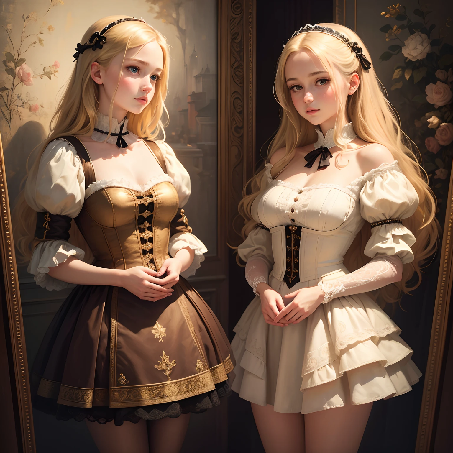 masterpiece, best quality, an extremely delicate and beautiful girl,an extremely delicate and beautiful, world masterpiece theater, ultra-detailed, highly detailed, best quality, blonde hair, highres, extremely detailed,1girl, best quality, illustration, looking at viewer, impasto, canvas, oil painting, realistic, realist ,real,