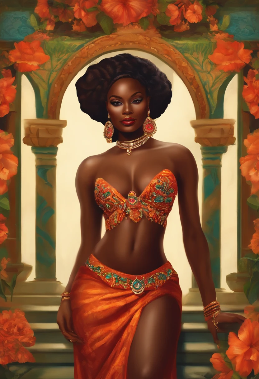 Oya dark skin goddess