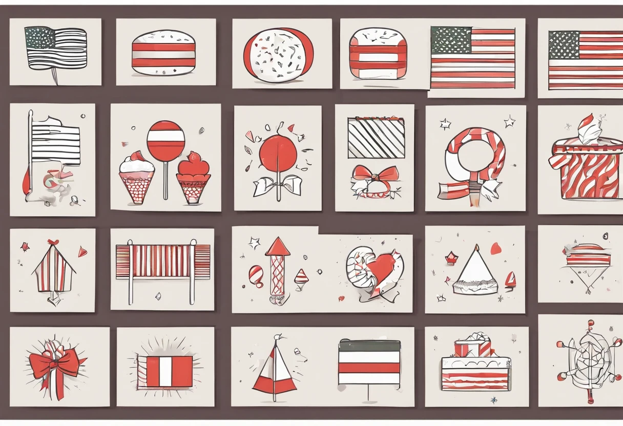 Candy flag