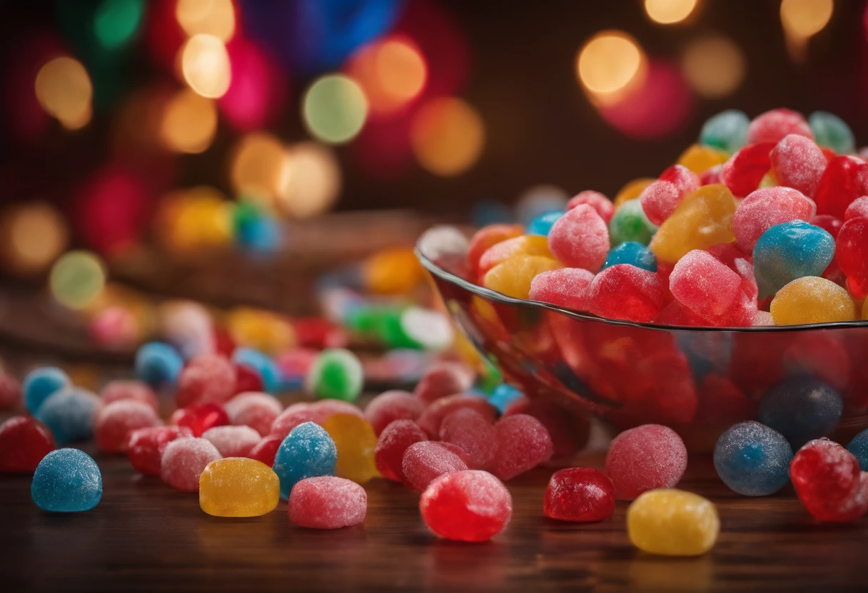 Candy style flag