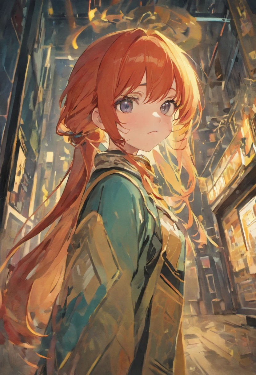 s girl,redheadwear,Asian people,quadratic element,sci-fy,Firearms