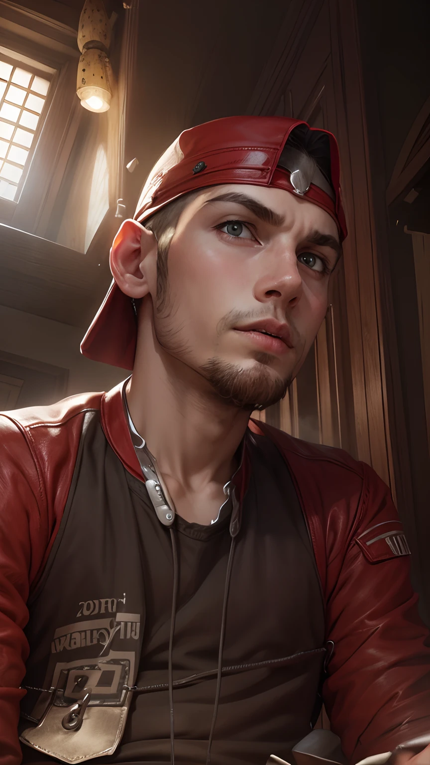 Litel boy flitht bugrund
