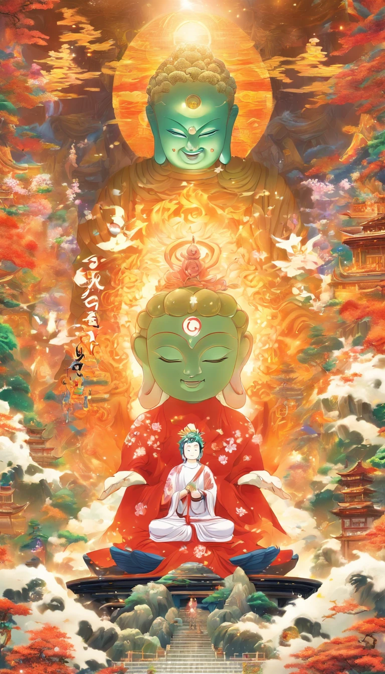 Big buddha、Deities々Right、optic、Amaterasu
