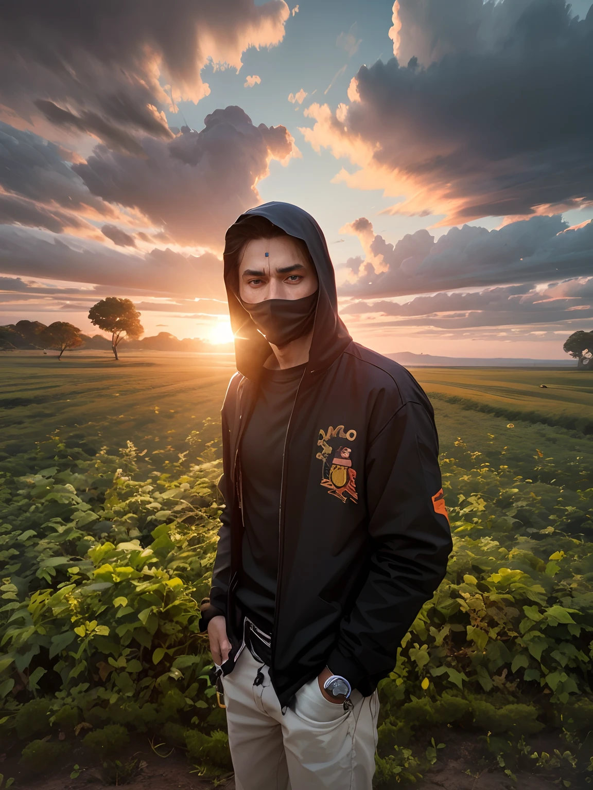 Background colour change real stick face