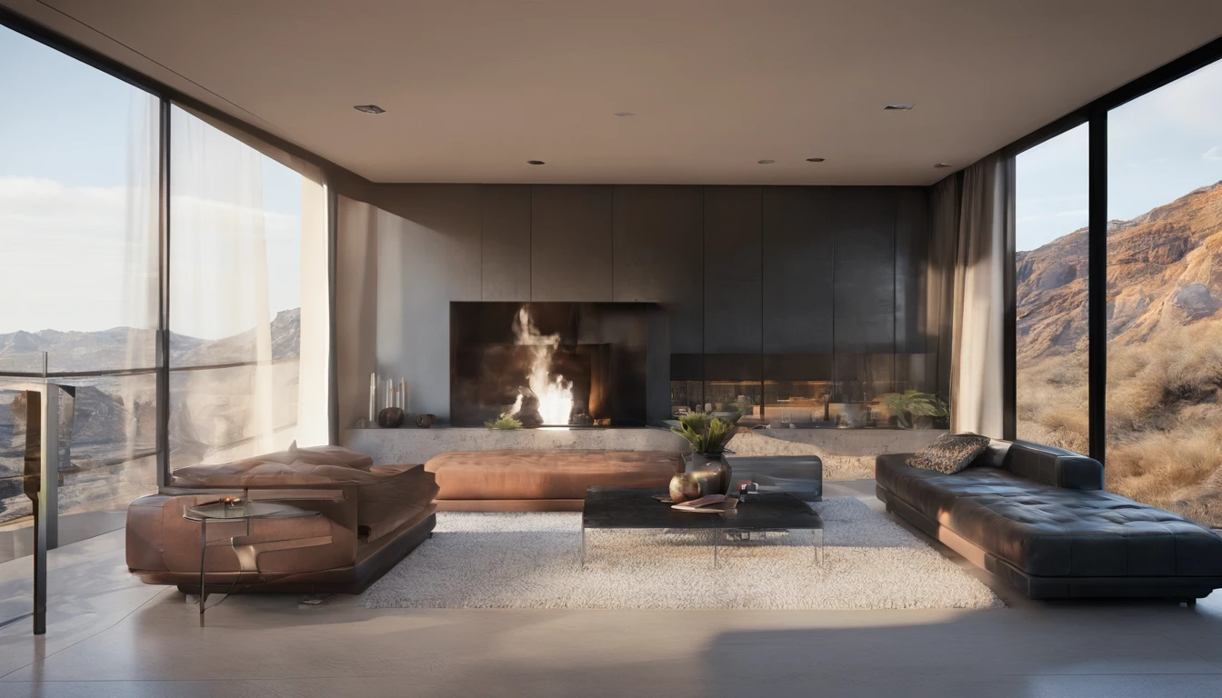 Interior living room, obra maestra, distancia de luna y la tierra, Ultra photo realsisim,Hyper-detailing,Ultra-wide-angle picture,24th century,sci fi city,Faraway view,super-fine,ultra - detailed,high qulity,8K ,oc rendered,dynamic viewing angle
