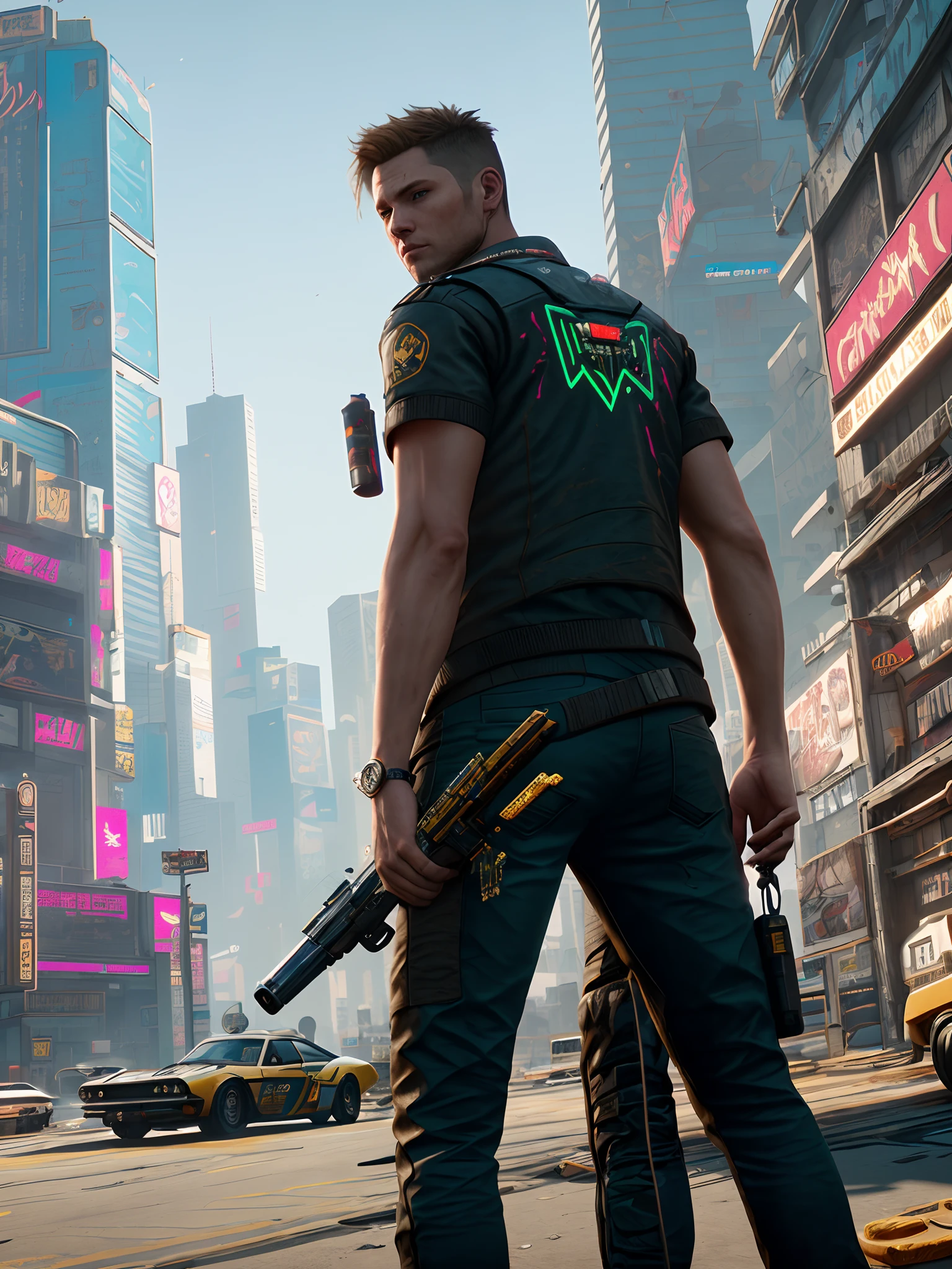 Jensen ackles in cyberpunk 2077