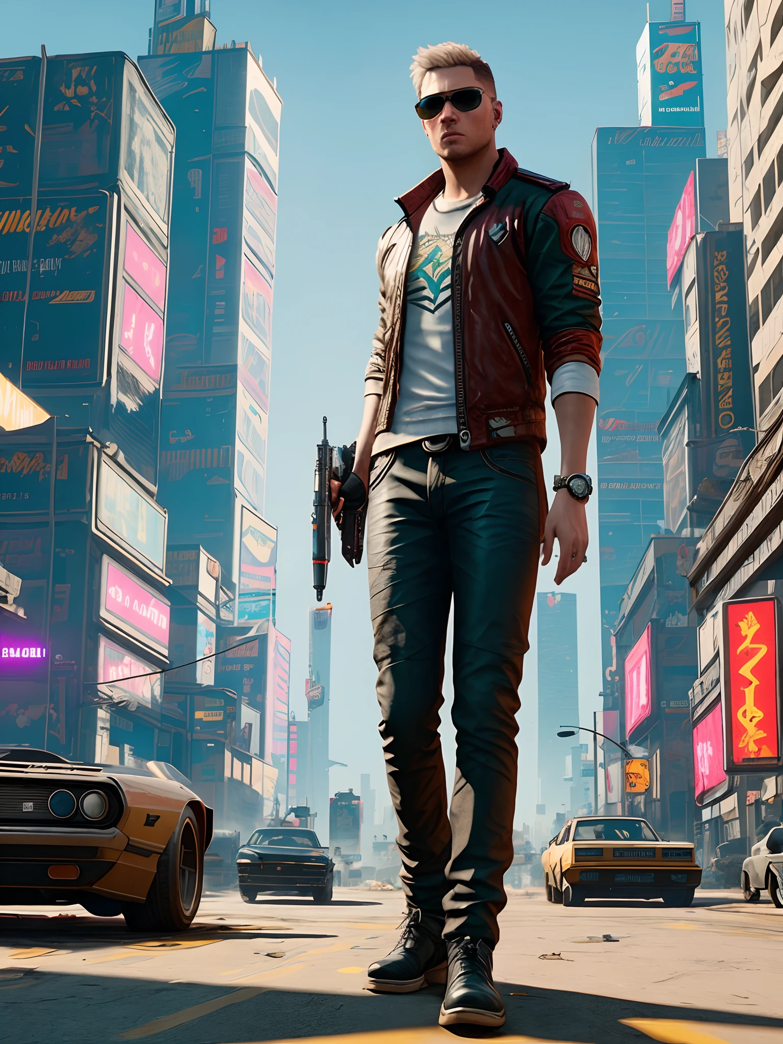 Jensen ackles in cyberpunk 2077