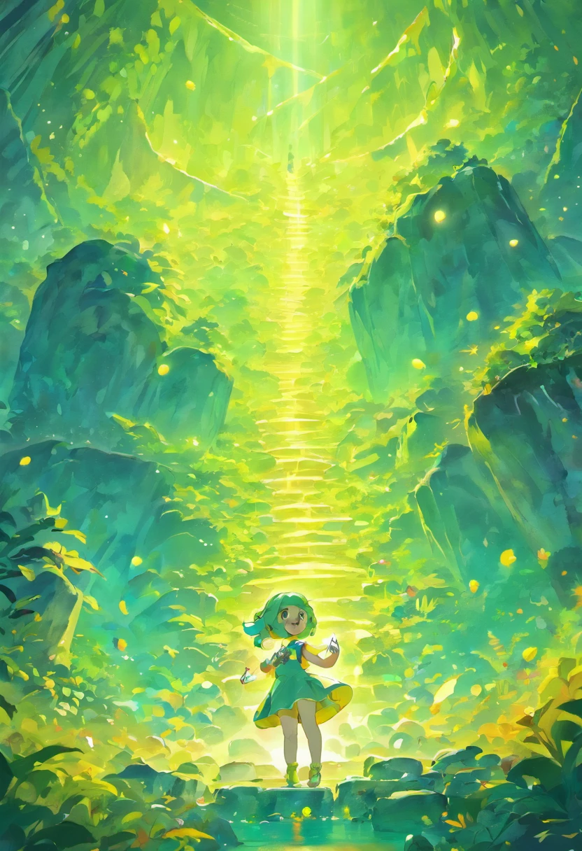 Design a fantastical landscape where gummy bears cascade down a mountainside like an avalanche, with little gummy bear climbers attempting to conquer the sugary peaks