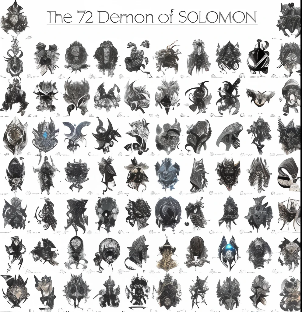 72 demons of Solomon