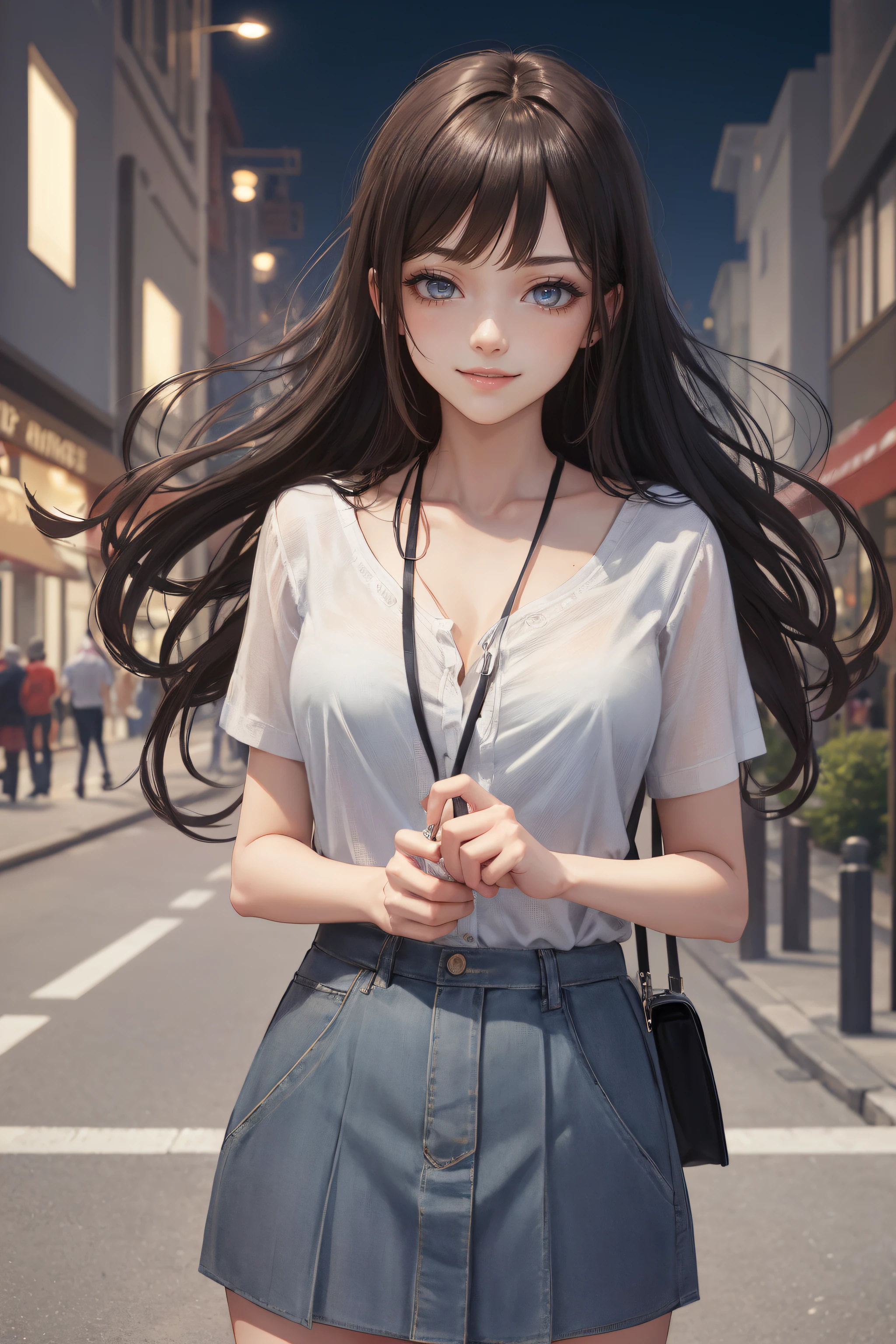 ((highest quality)), ((masterpiece)),High resolution (High Dynamic Range),Ray tracing, Super Resolution, (((anime screencap, black outline, Written boundary depth , written soft outline))), blur, bokeh, Maximum clarity and sharpness,Multilayer Texture,surface shading,Accurate simulation of light-matter interactions,Perfect Proportions,Two-tone lighting, White balance,8K, limit only one woman, BREAK beautiful hair, Beautiful Face, Beautiful and beautiful eyes, Beautiful body, Beautiful breasts, Beautiful thighs, Beautiful feet, Beautiful fingers, (Beautiful views) , breast enlarged, large breast, perky tits, (blush, smiling ,closed mouth, 20 years, seductive adult woman , anime gyaru , Narrow eyes) , long hair, shortcut hair, pixie cut, wind blowing hair,streaked hair, hair intakes, colored inner hair, BREAK (light blue,light yellow, light green,white,light pink), cropped shoulder, nail art, necklace, bridal ring, wearing a watch BREAK ((( cowboy shot, looking at viewer, \(face waiting for kiss\):1.3))), (sitting),BREAK flowers artwork, fashion magazine