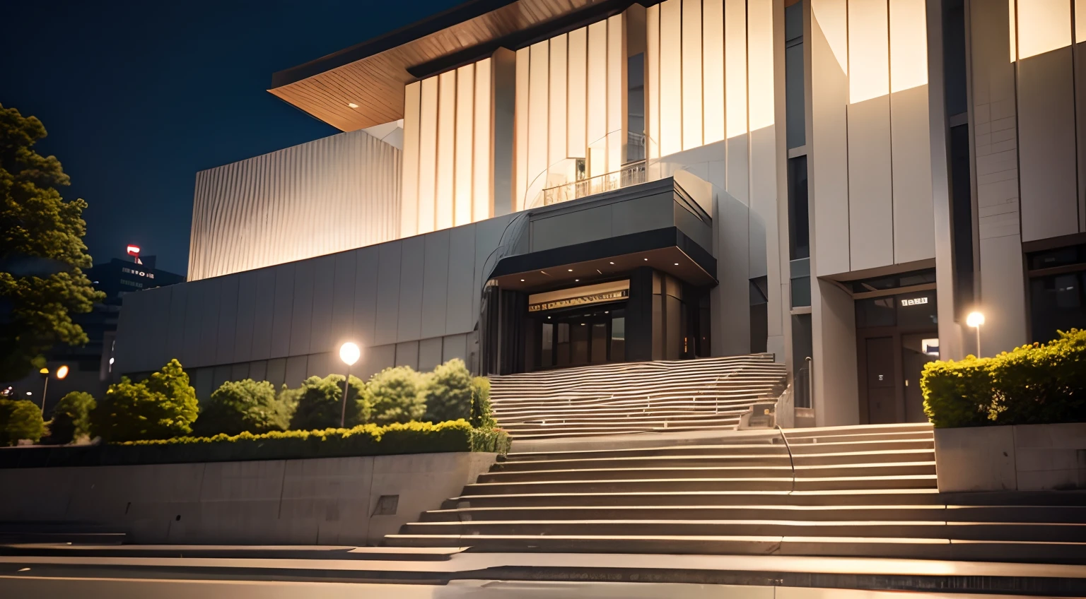 Not up、Not alone、Concert Hall Stairs。