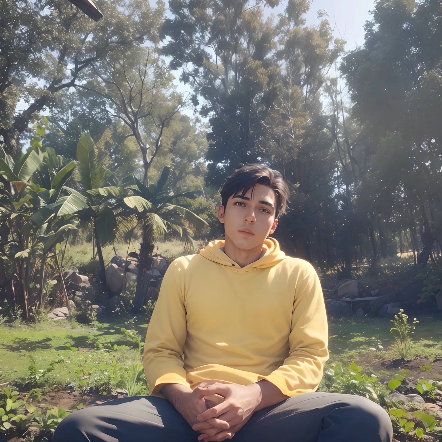 handsome boy ultra realistic -v 4