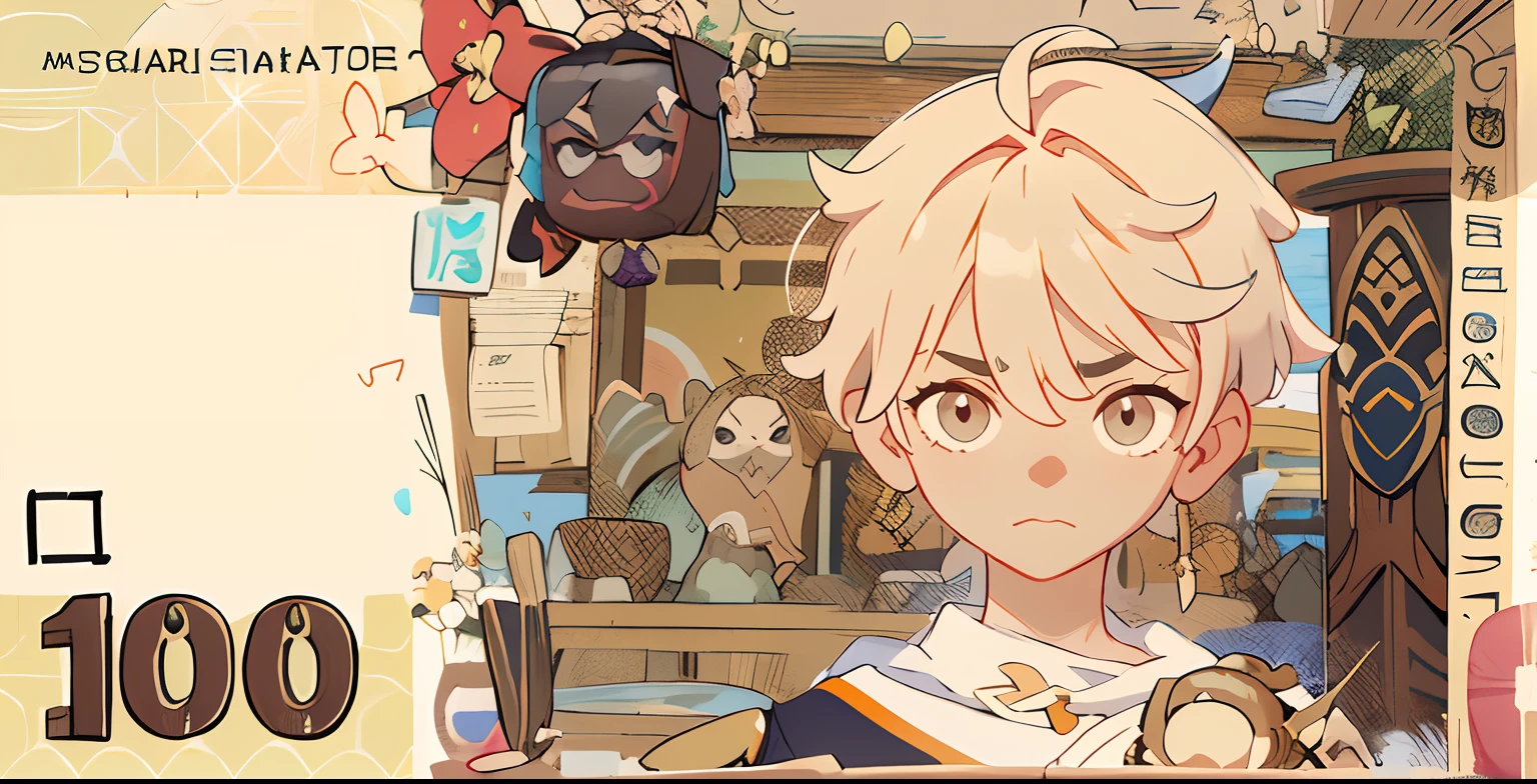 (masterpiece, best quality), 1boy, beautiful face, SoraDigi, relaxed facial expression, more manly face, aether(genshin impact)