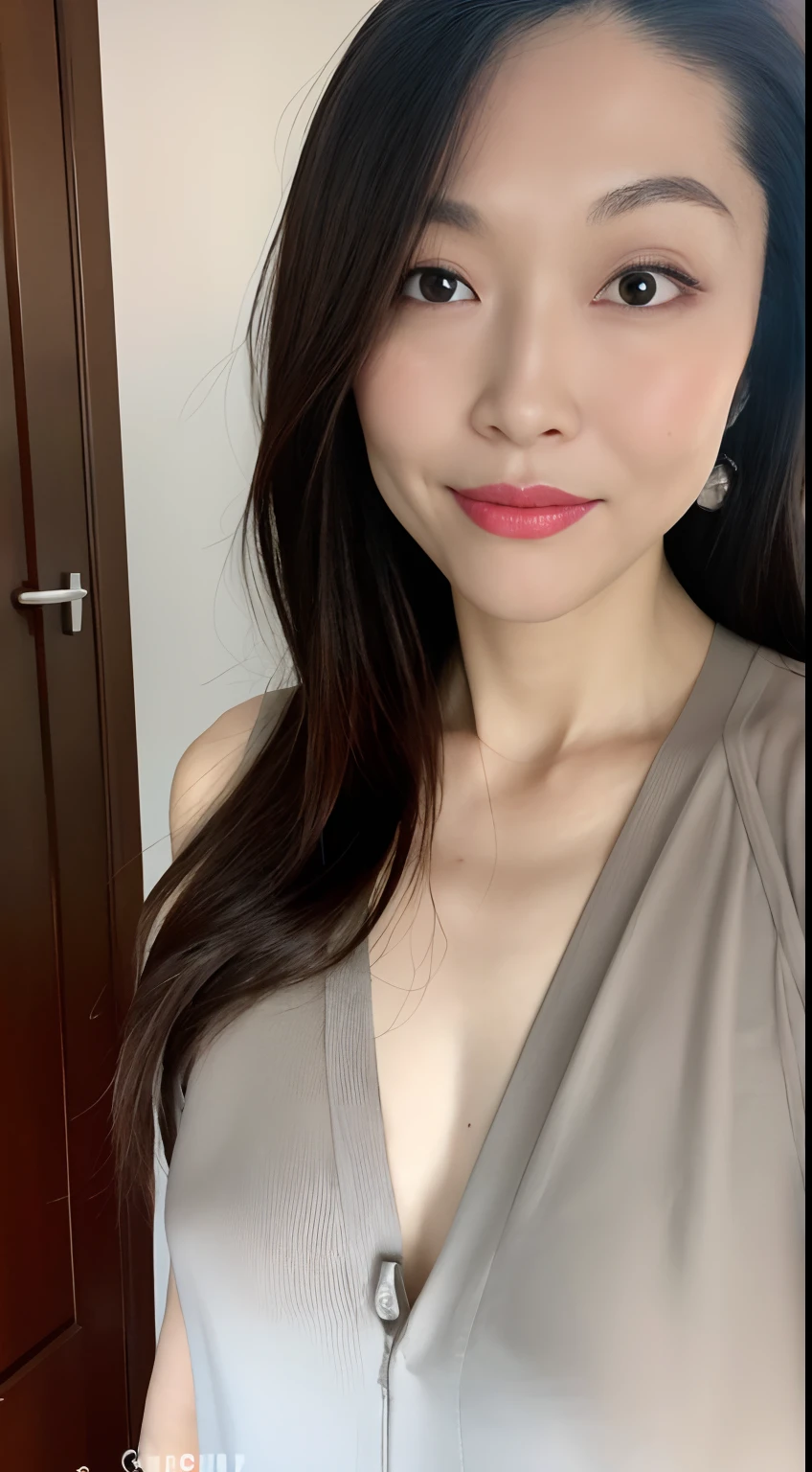 ((Midnight, Best quality, 8k, Masterpiece :1.3)), (face close up, from below), Sharp focus, A pretty woman with perfect figure, ((black hair, Big breasts)), (naked, Sitting), ((Night, Rooftop)), Highly detailed face and skin texture, Detailed eyes, Double eyelid, smile, armpit,