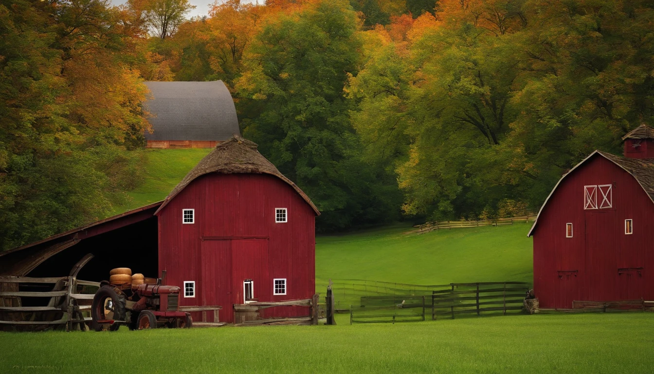 Hide and seek on the farm