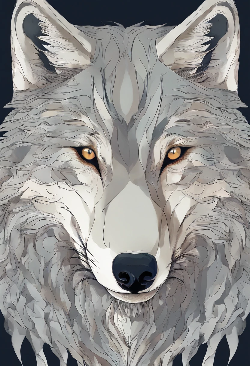 Gray wolf,looking at me,ssmile,Tilt your head