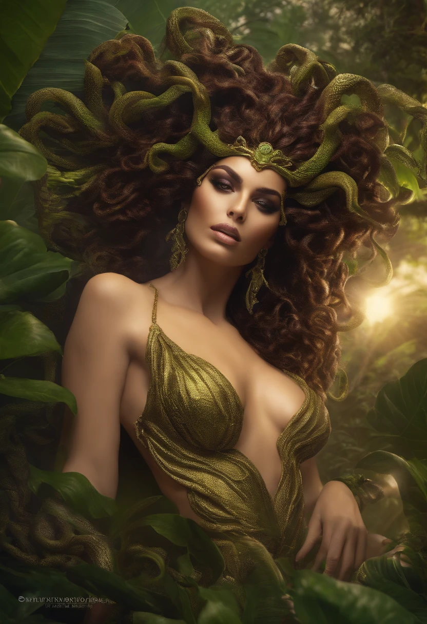 4 Sexy Naked Medusa With Detailed Private Parts Best Quality 8K