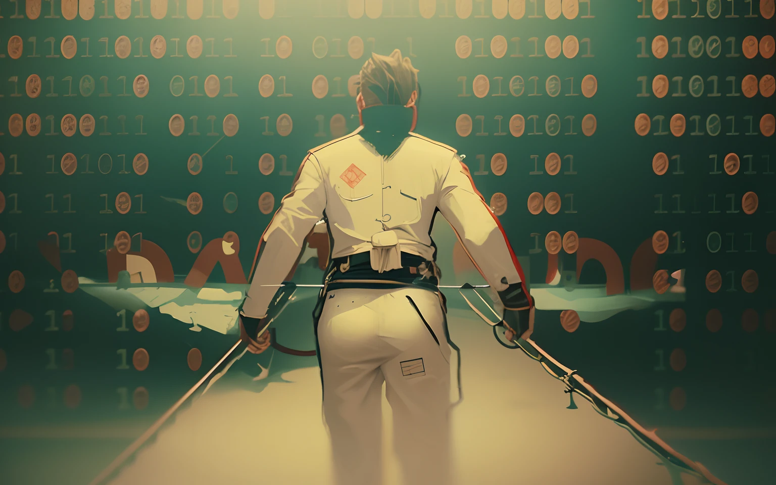 Anime, vintage scene, hyper cinematic
