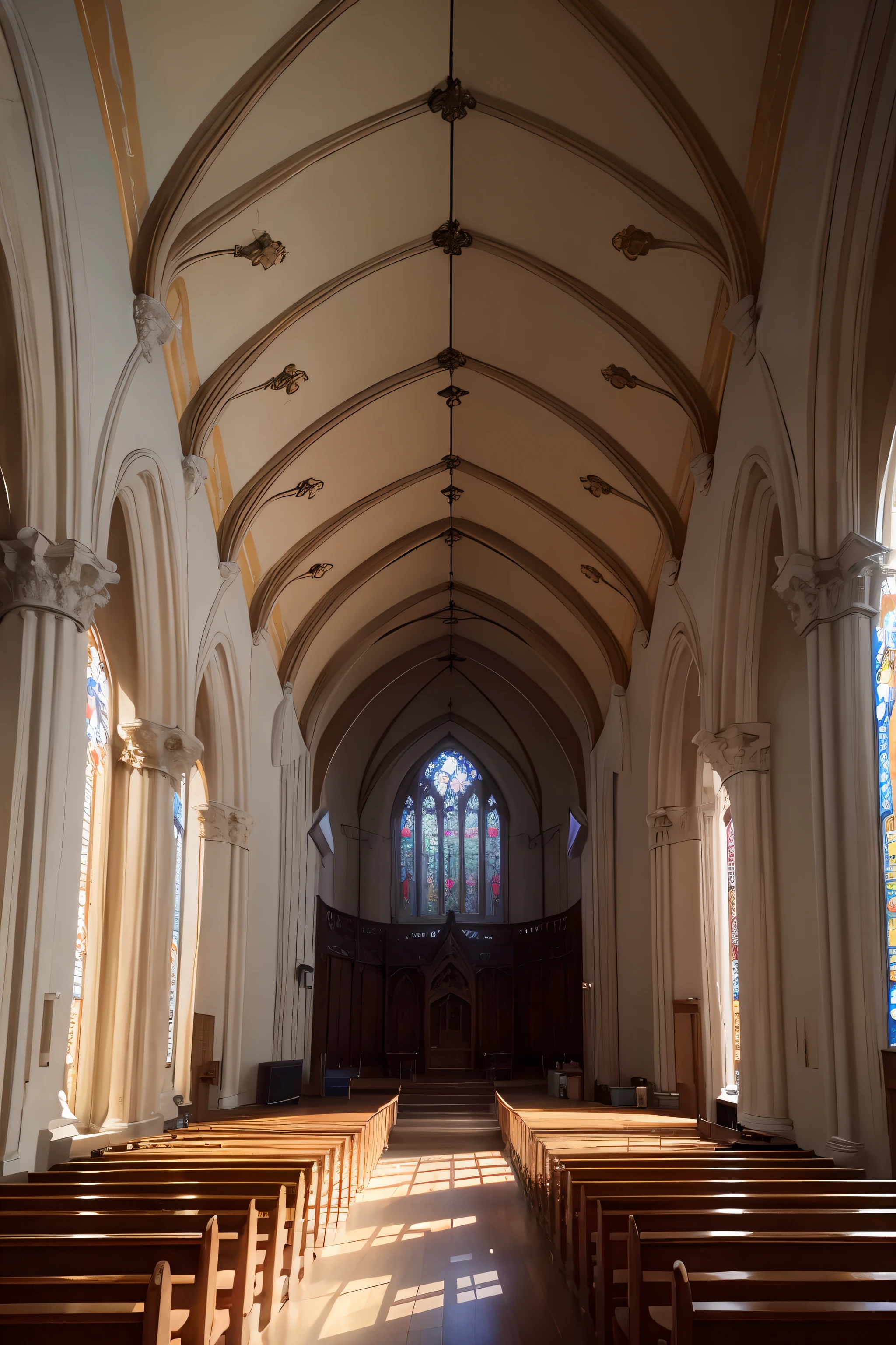 Western Church,Resplendent,elevation,Close up,No chairs