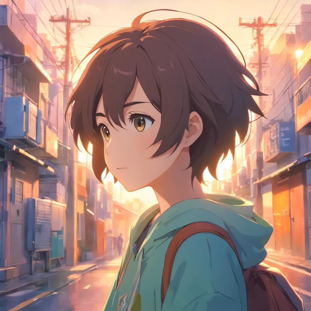 Bobo is a 30-year-old adult man with shaggy hair and a perpetually surprised expression. He wears colorful, baggy clothes that are usually stained or torn due to his frequent shenanigans. e sempre leva com sigo um ursinho rosa pendurado ele mesmo tendo uma aparecia robusta