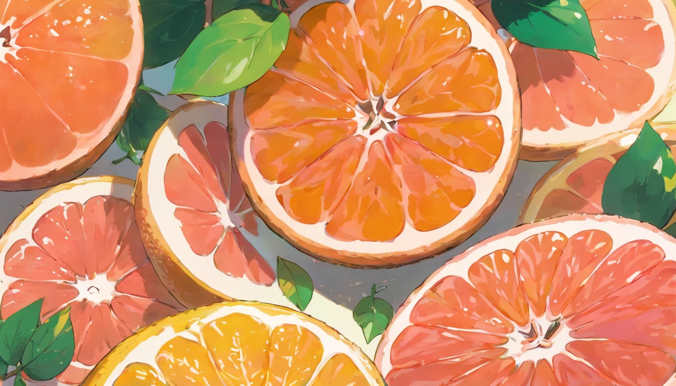 Close-up of grapefruit