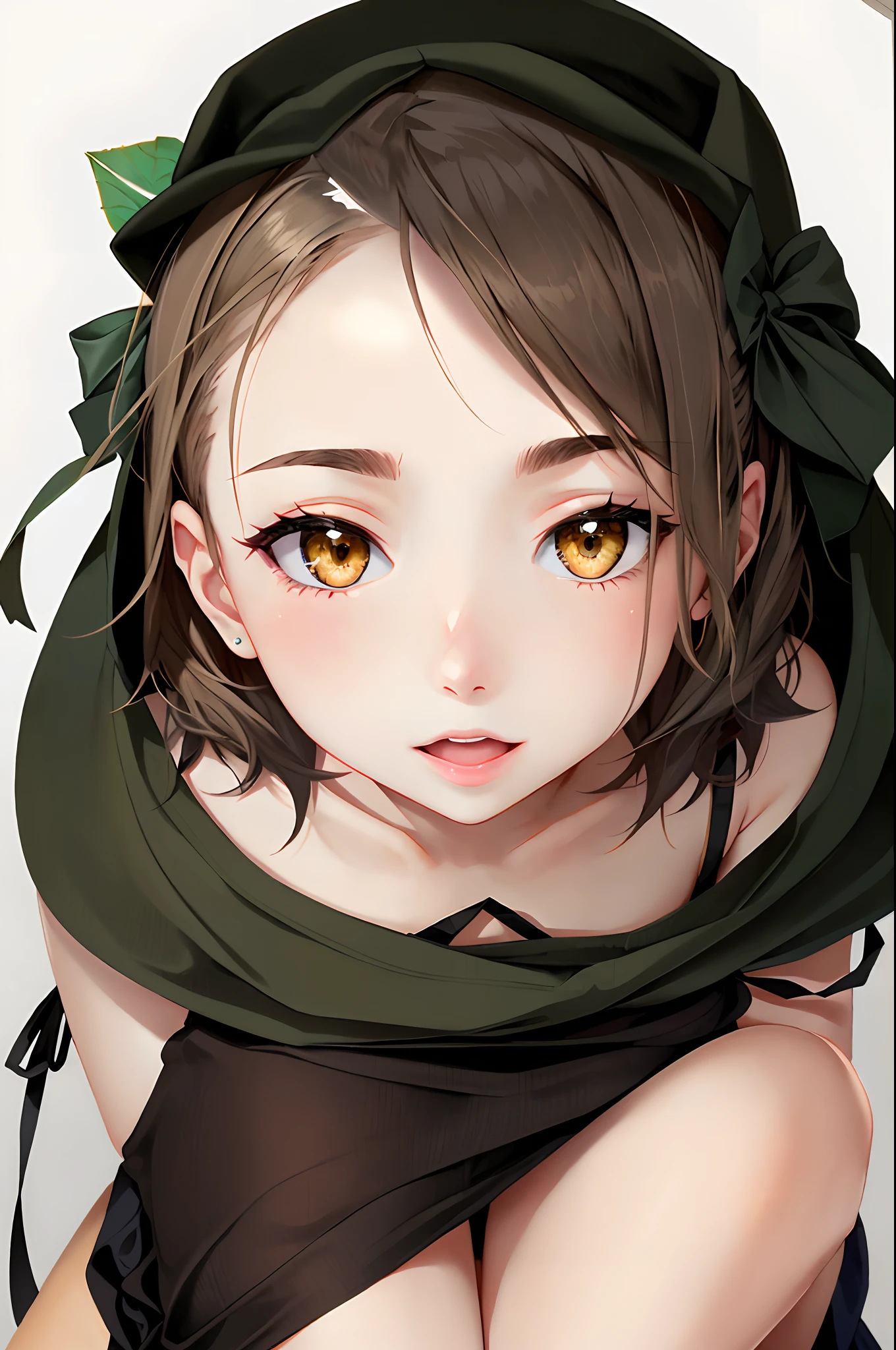 Sister with melon