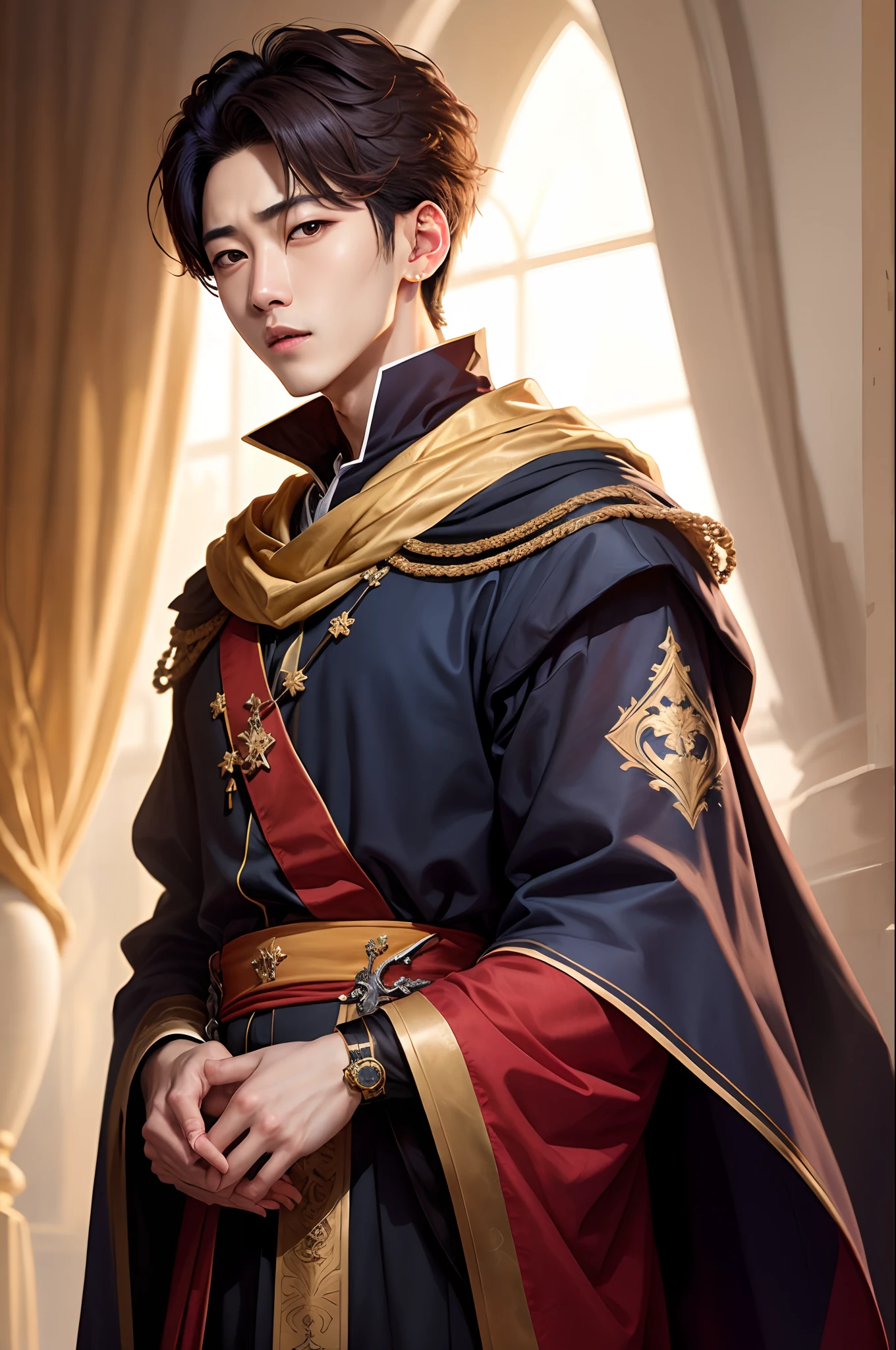 Chanyeol from EXO as a king