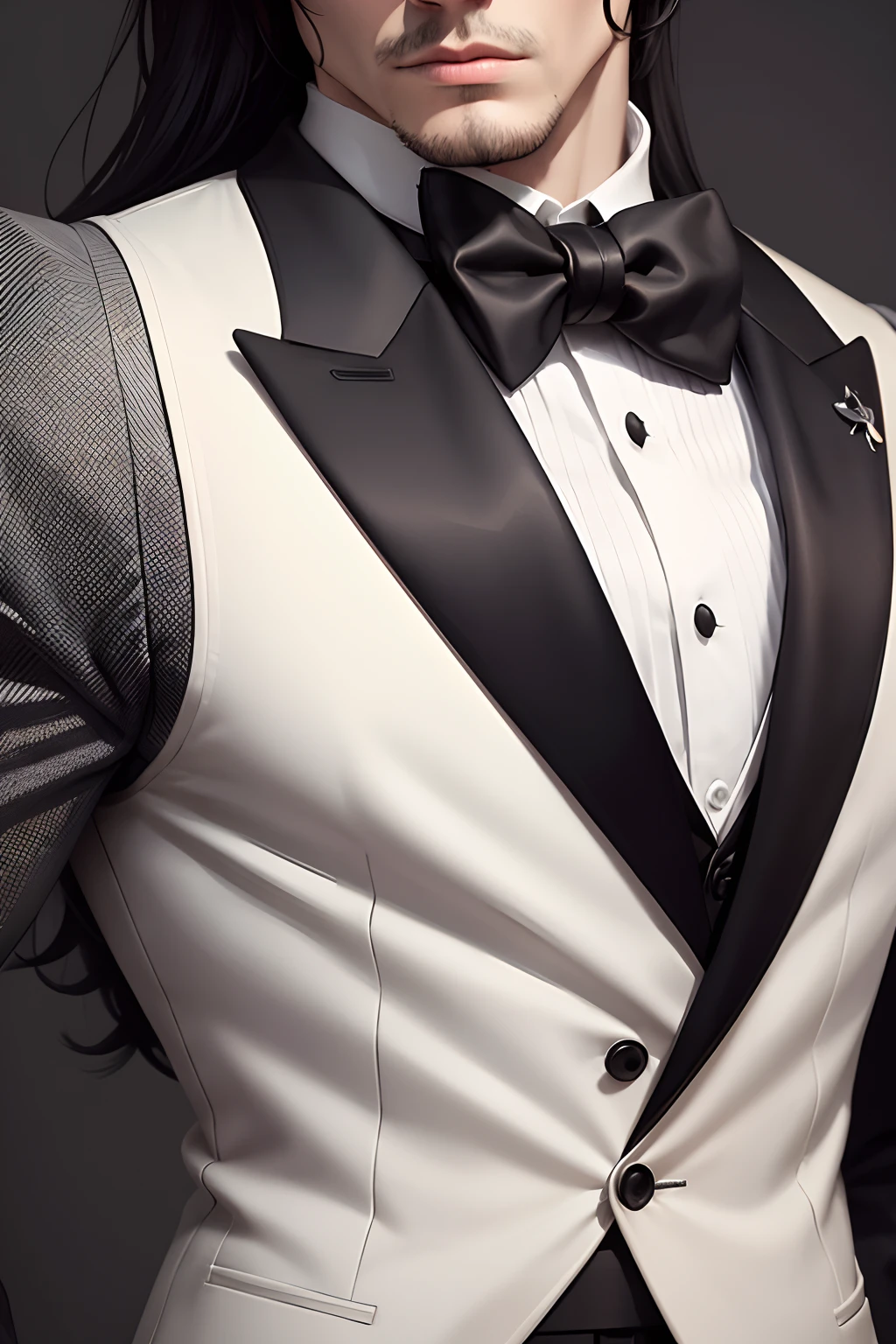 Personifying the Husky,tuxedo,Gentlemanly appearance,