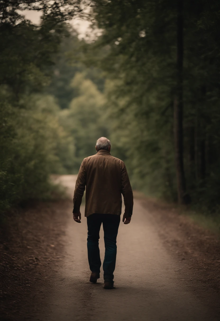 Portrait of a Father, walking Dead