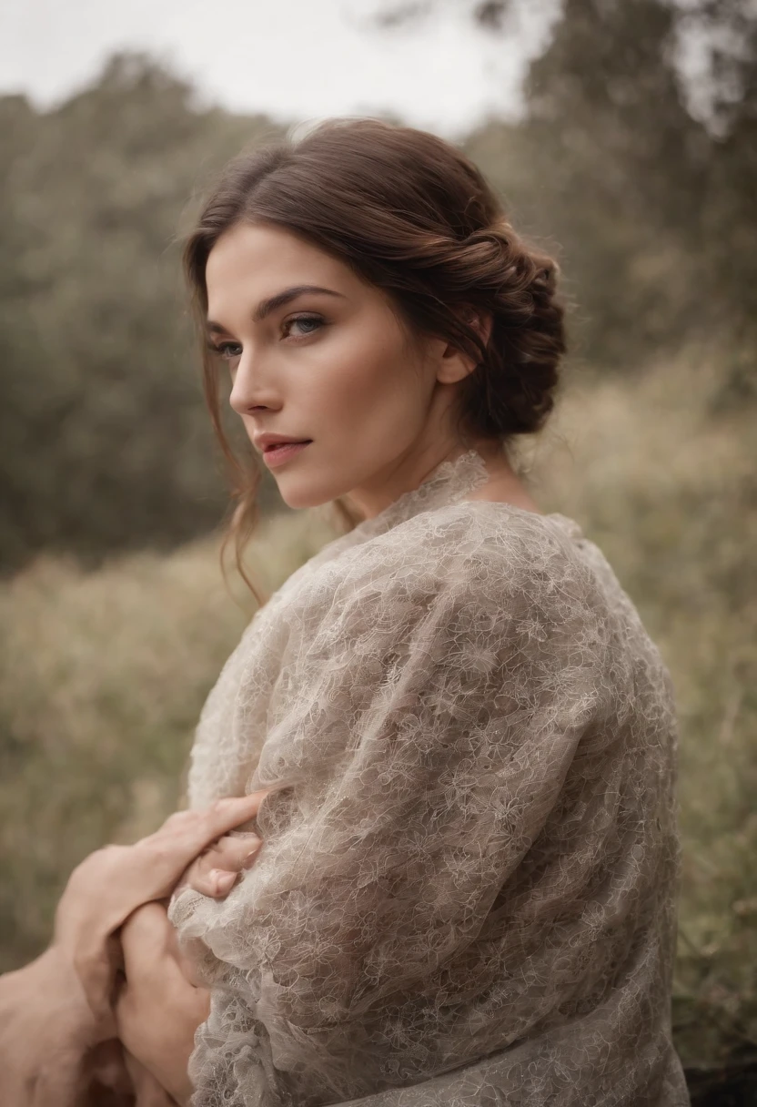 master part, Altas, captura de tela, best quality, 1girl, (cicatriz no olho esquerdo), jaqueta cropped branca, altamente detalhado, rule of thirds, jewelries, cabelos longos, franja, cabelo entre os olhos