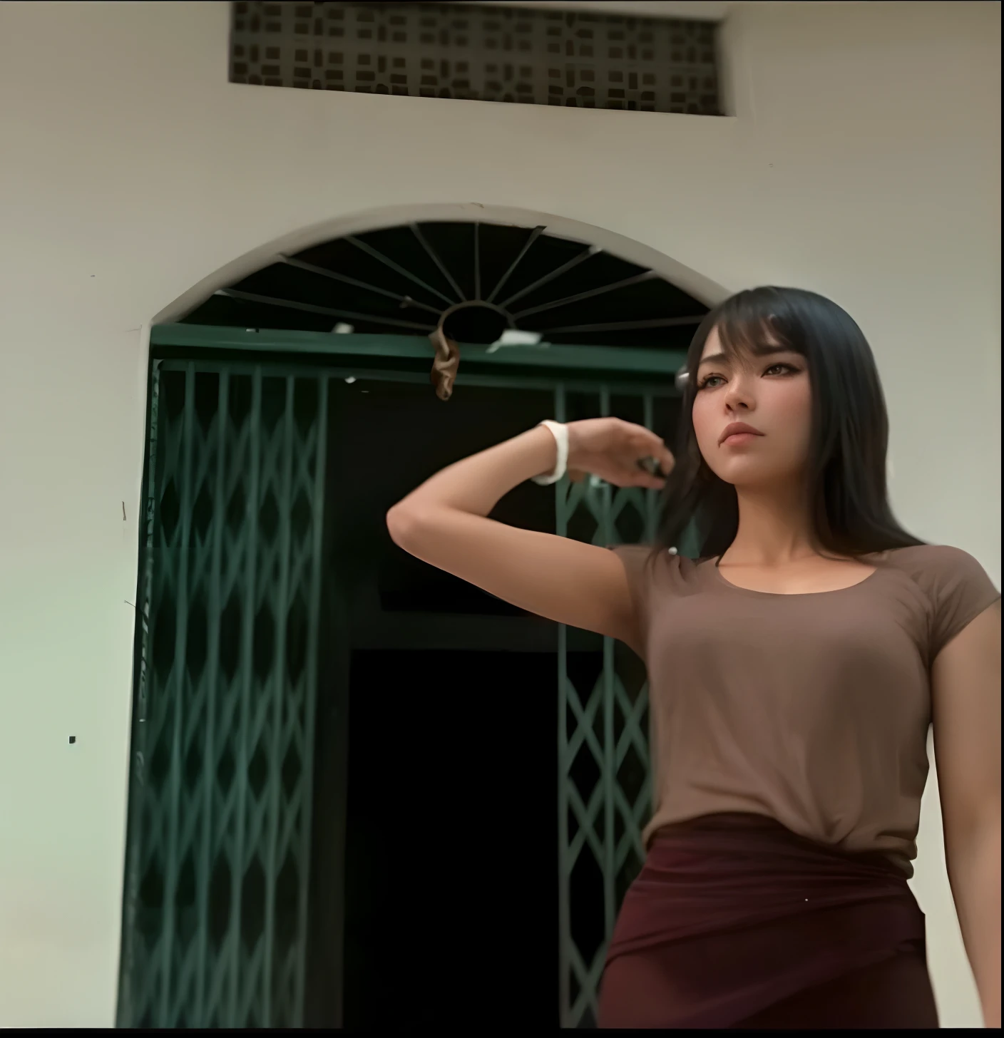 Handsome girl ultra realistic --v 4