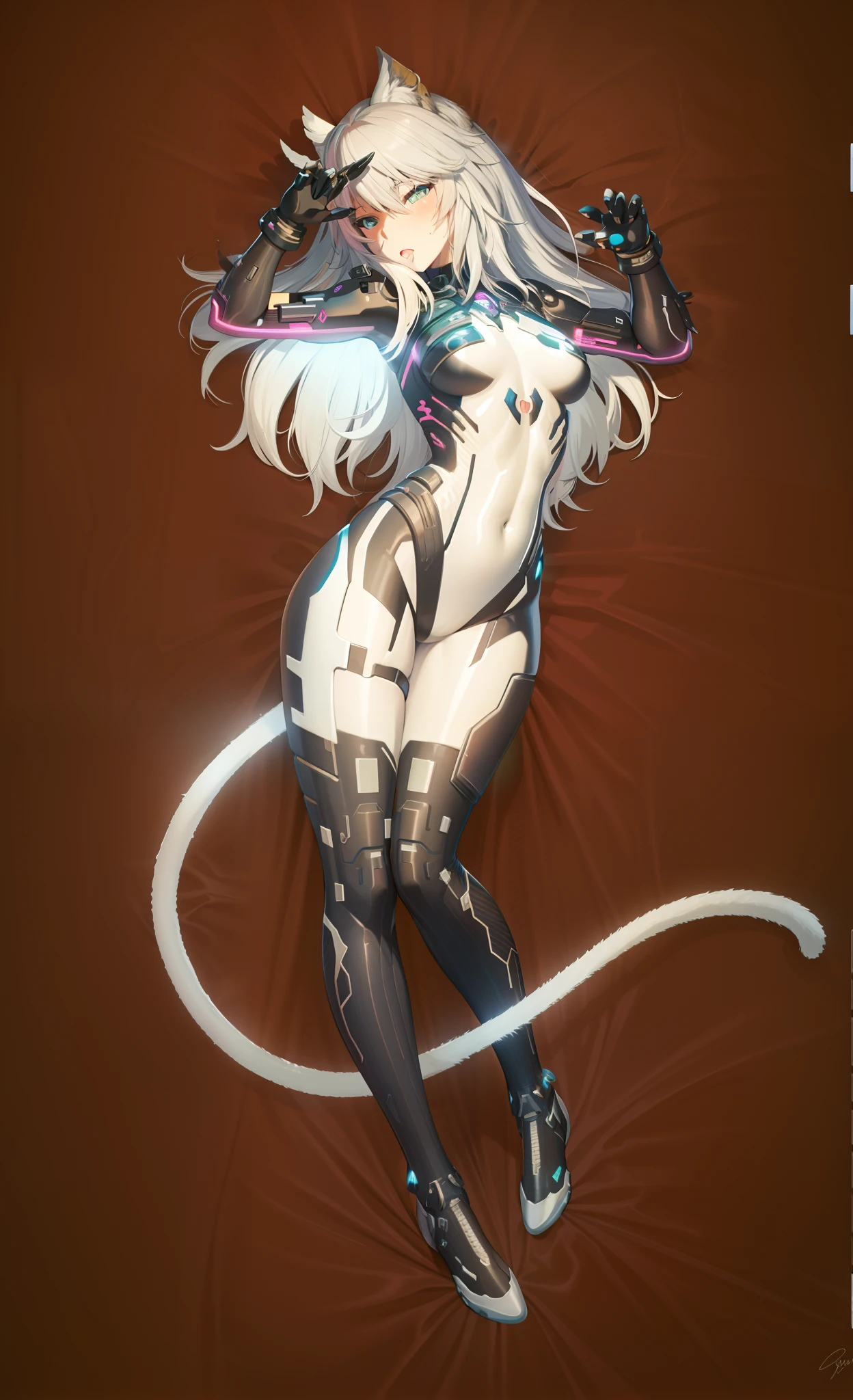 add Atalanta face, add cyberpunk bodysuit