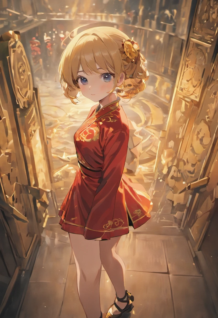 (Best quality,4K,8K,A high resolution,Masterpiece:1.2),Ultra-detailed,(Realistic,Photorealistic,photo-realistic:1.37)
A girl in a cheongsam, Hold your legs
Rest your head on your knees