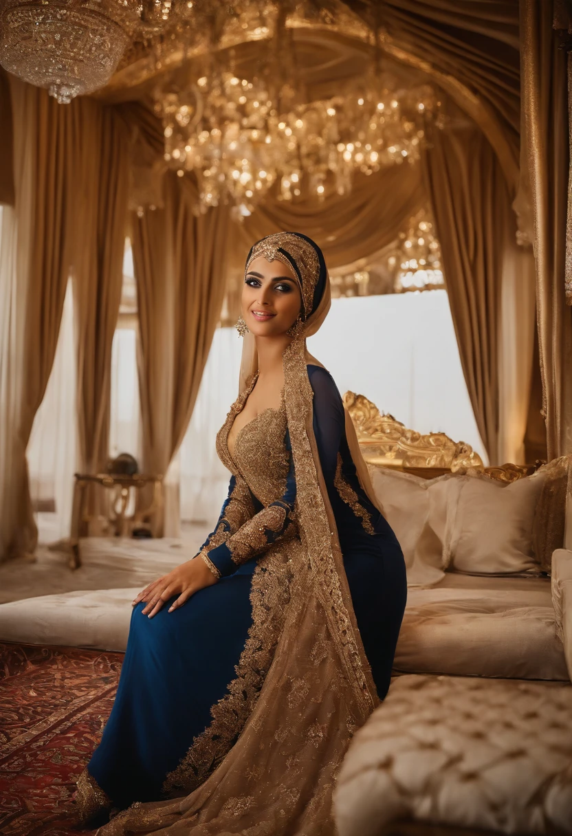 (masterpiece), best quality, expressive eyes, perfect face, Arabian, details, party,Birthday party, with mother and men surrounding her, Hijab, big titts, full body massage Dubai UAE, birthday party , dress short,table, standing, , ,strapon on cockold, wife's and a husband, with out clothes,sex
