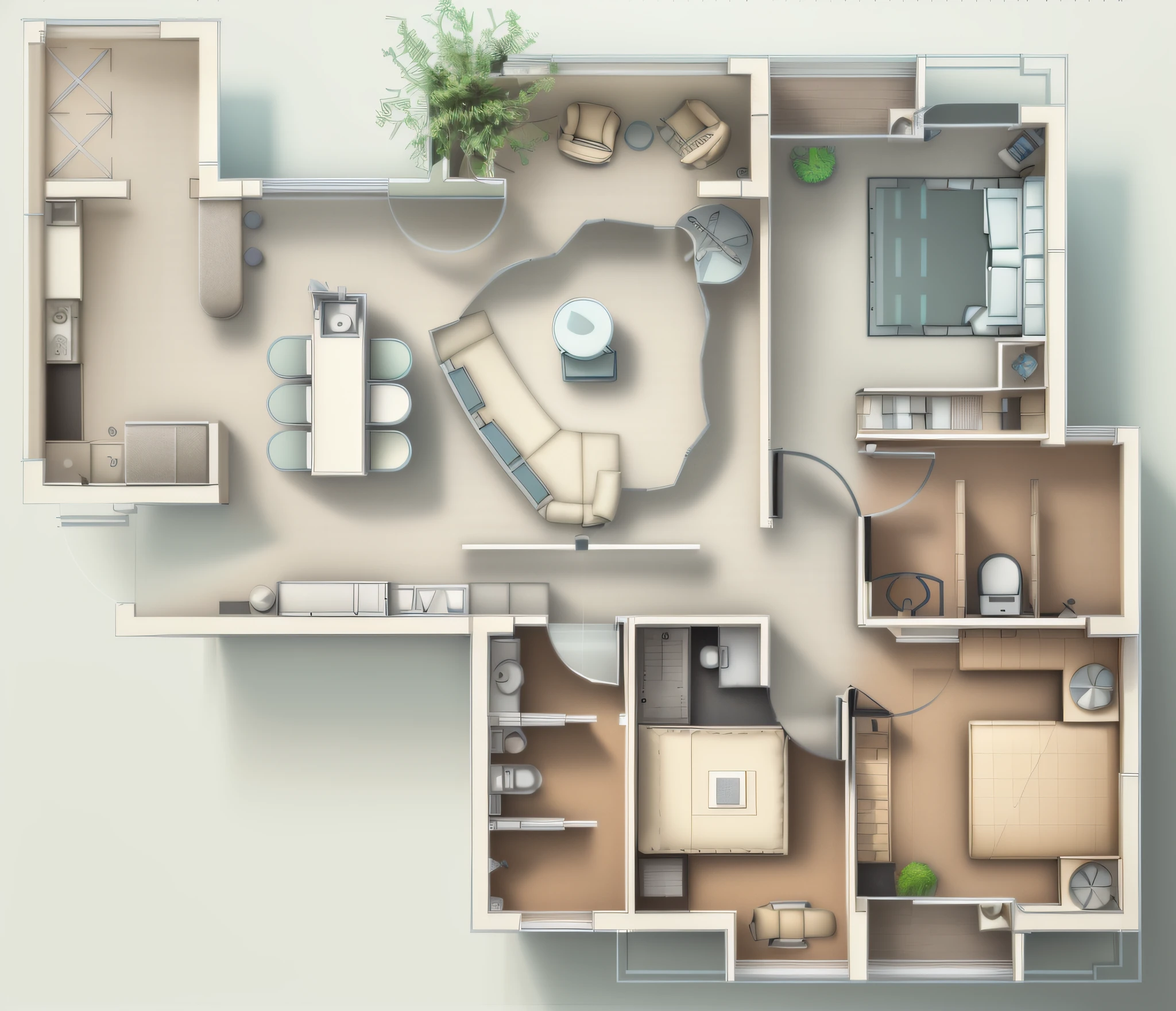a close up of a drawing of a house with a living room and kitchen, 2 D AutoCAD, AutoCAD, flat 2 d, flat 2 d design, 2 d axonometric overhead view, Flat drawing, cad, layout design, Architectural plans, apartment design, architectural planning, floor plan view, comprehensive 2 d render, 2 d overhead view, neon outline