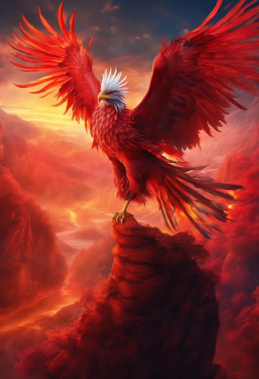 Chiaroscuro, god light, Close-up, From below, hyper HD, ccurate, Masterpiece, Super detail, High quality, High details, Award-Awarded, Best quality, A high resolution, 8K
((Vermilion Bird,)) Sacred beasts in the classic of mountains and seas, Complete body, Transparent feathers, Angry eyes Suzaku like a phoenix,Located in the south,Fire attribute。Like a bird, (It has red feathers and eagle-like claws:1.2)
Big Yellow Cave Well,Masterpiece,超高分辨率,exquisite detailing,Create a stunning picture, Epic effect