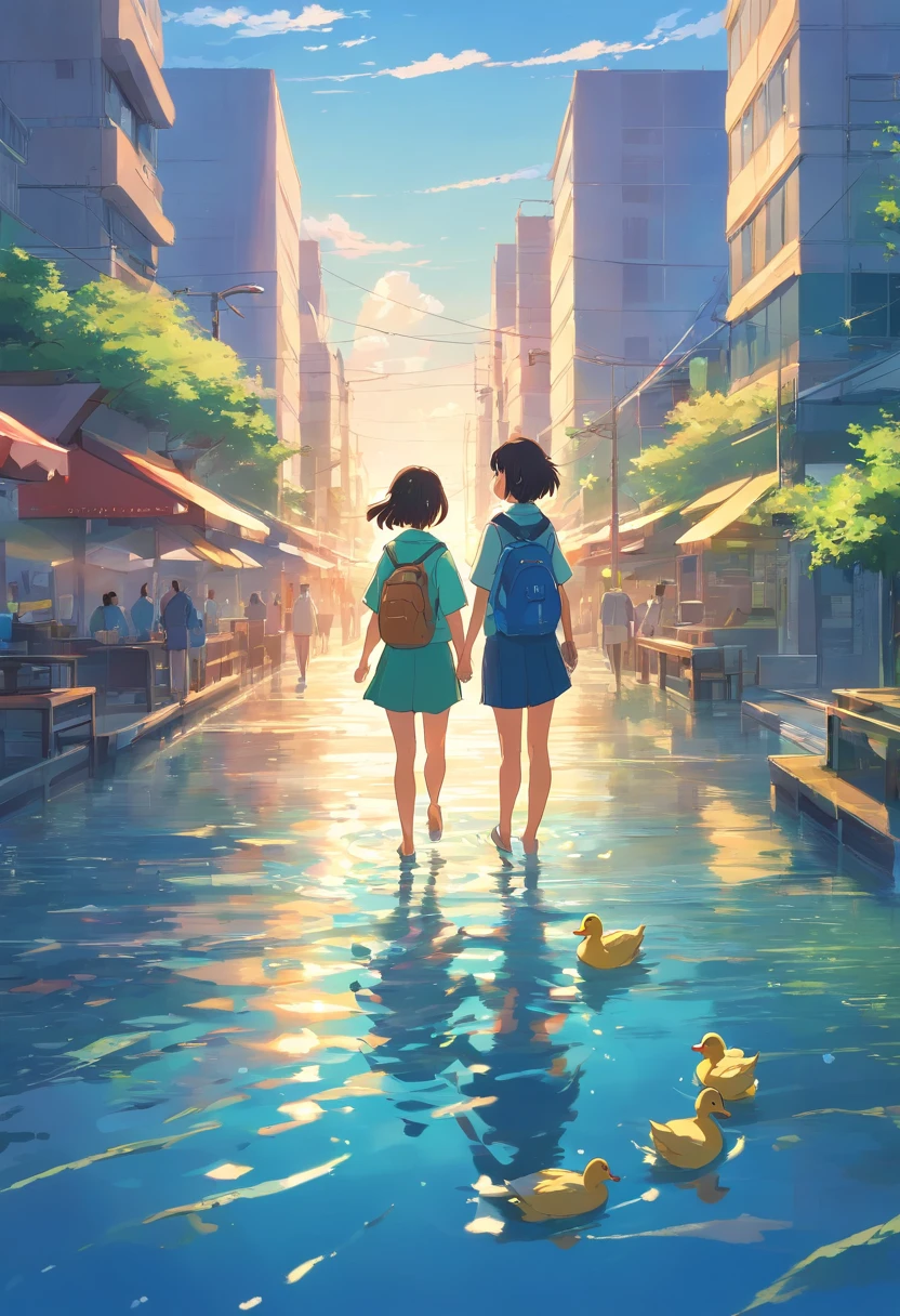 Two ducks,mont,