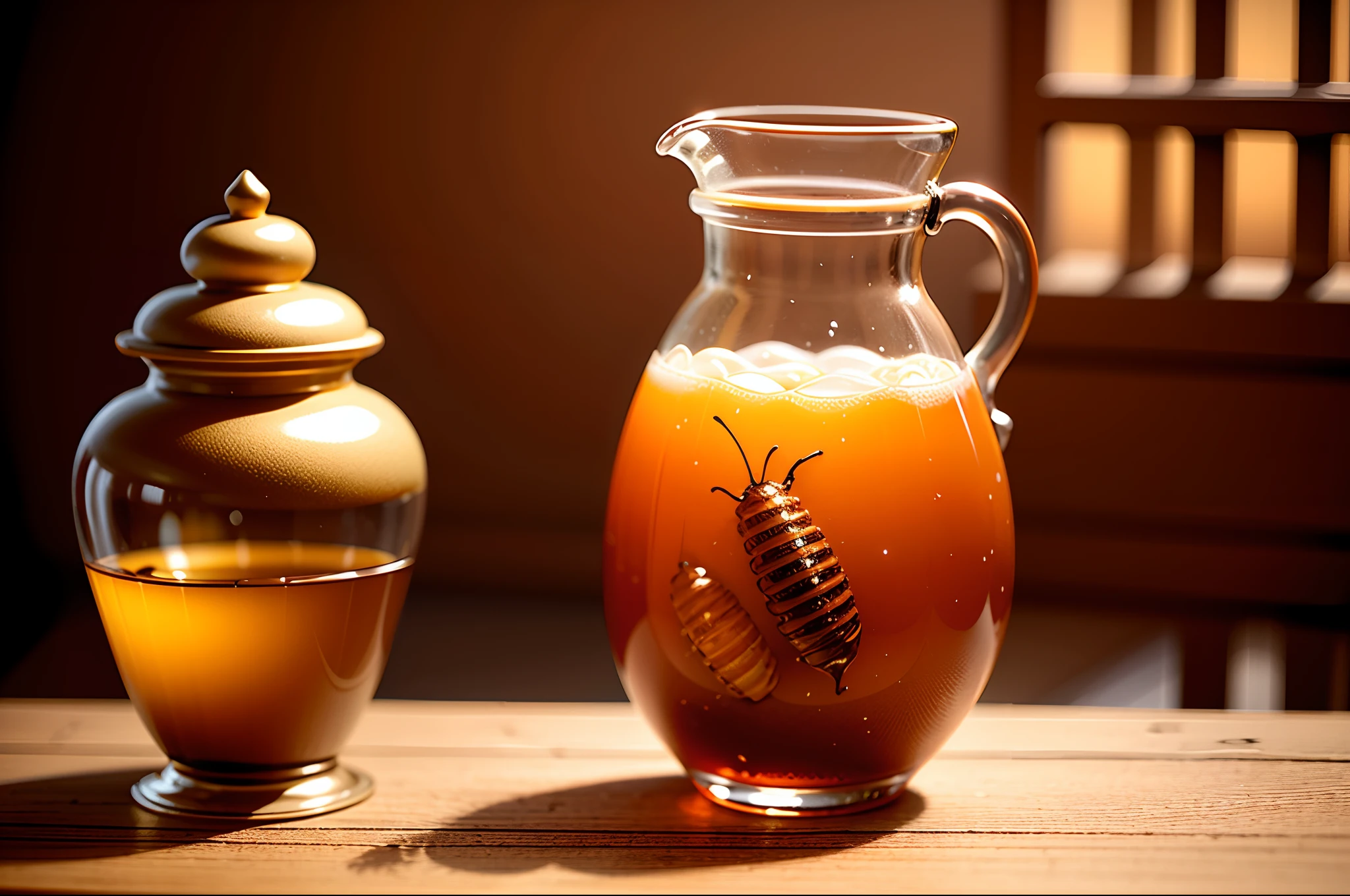 Ganlu Temple honey glass