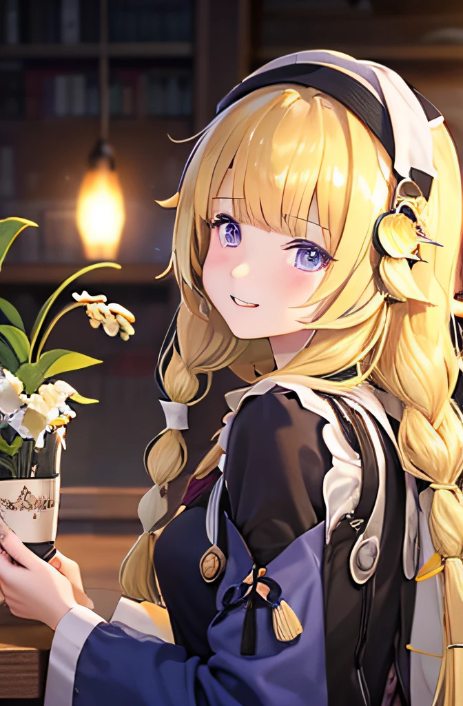 libraryai,Whispers,pepper,orangeflower,Patchouli,benzoin,Tonka beans,Cip,cedar,vanilla,Lily of the valley,Pure and cute、16-year-old female high school student,Smile and talk to others