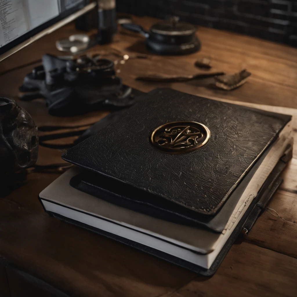 A closeup of a laptop sitting on a desk, libra symbol, zodiac libra sign, Justice, Libra, Directed by: Adam Marczyński, arte oficial, Captura de tela oficial, saldo renderizado, Scales, amazing and immaculate scale, 8k octae renderizar foto, Directed by: Aleksander Kobzdej, Arte Oficial, Album art, substance 3 d