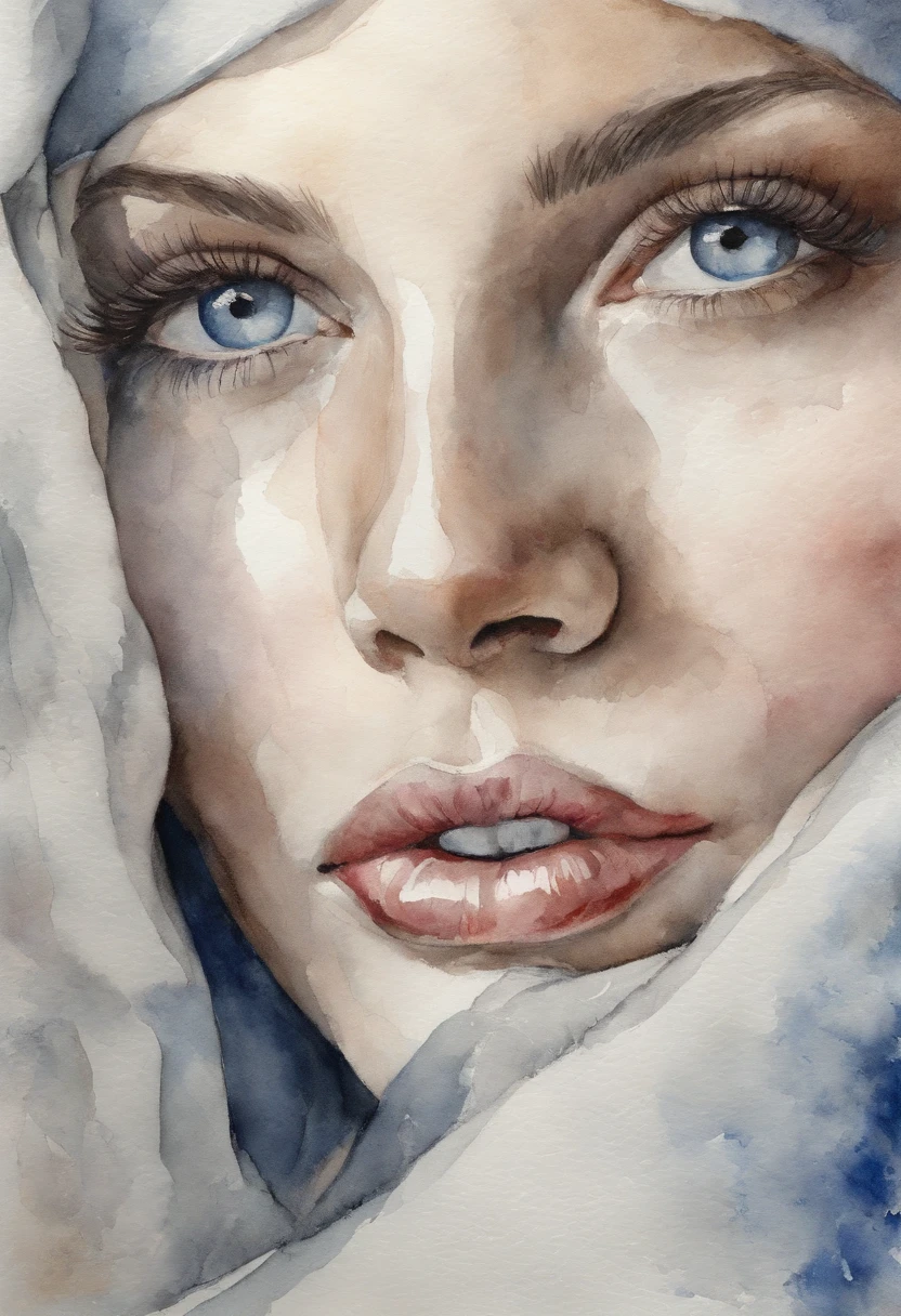 (highres:1.2),beautiful detailed face,delicate features,sparkling,clearly visible features,defined eyebrows,expressive eyes with long eyelashes,slender nose,plump and vibrant lips,deep blue irises,transcending time and space,eternal beauty