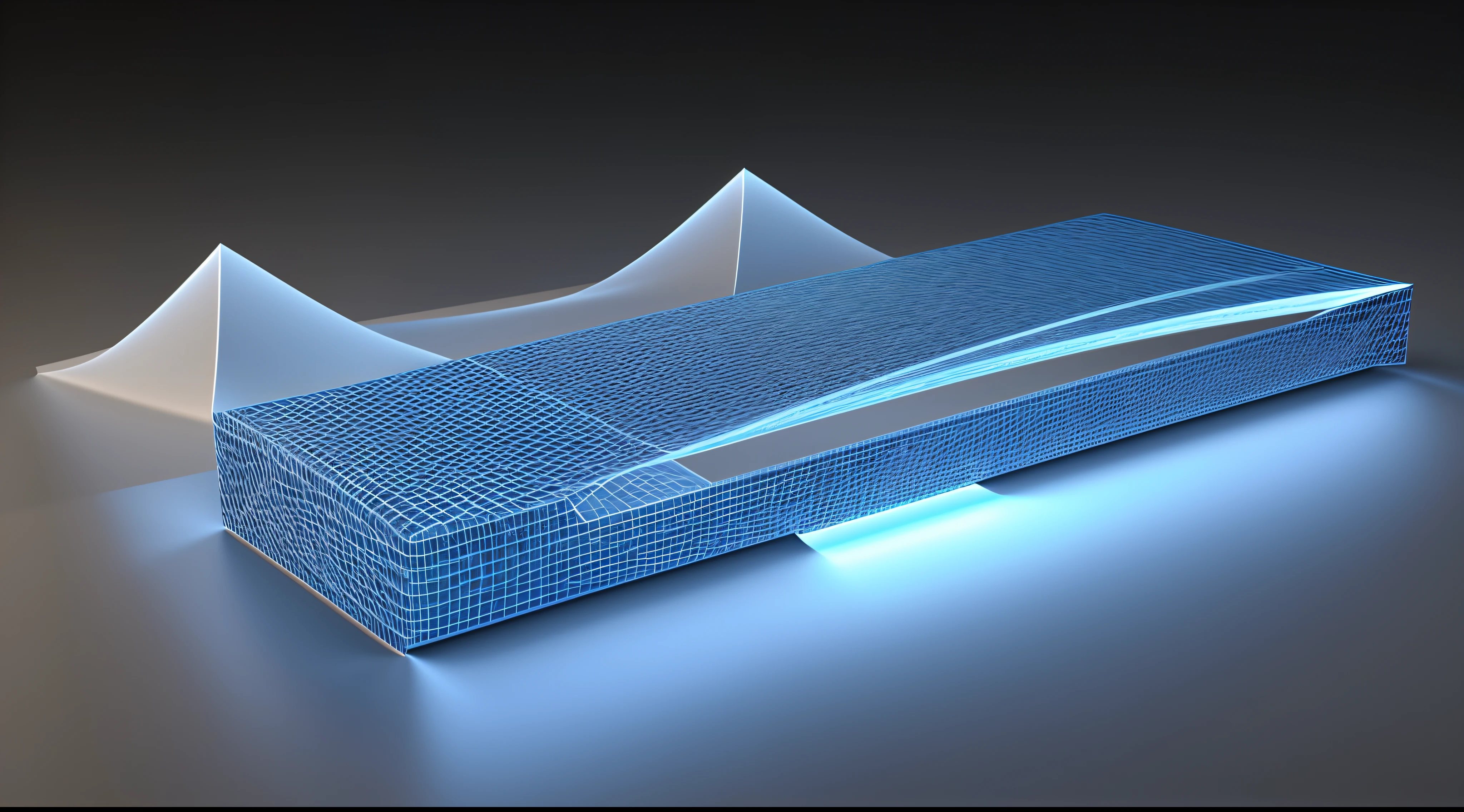Engaging 3D visualization featuring stunning graphs、glinting