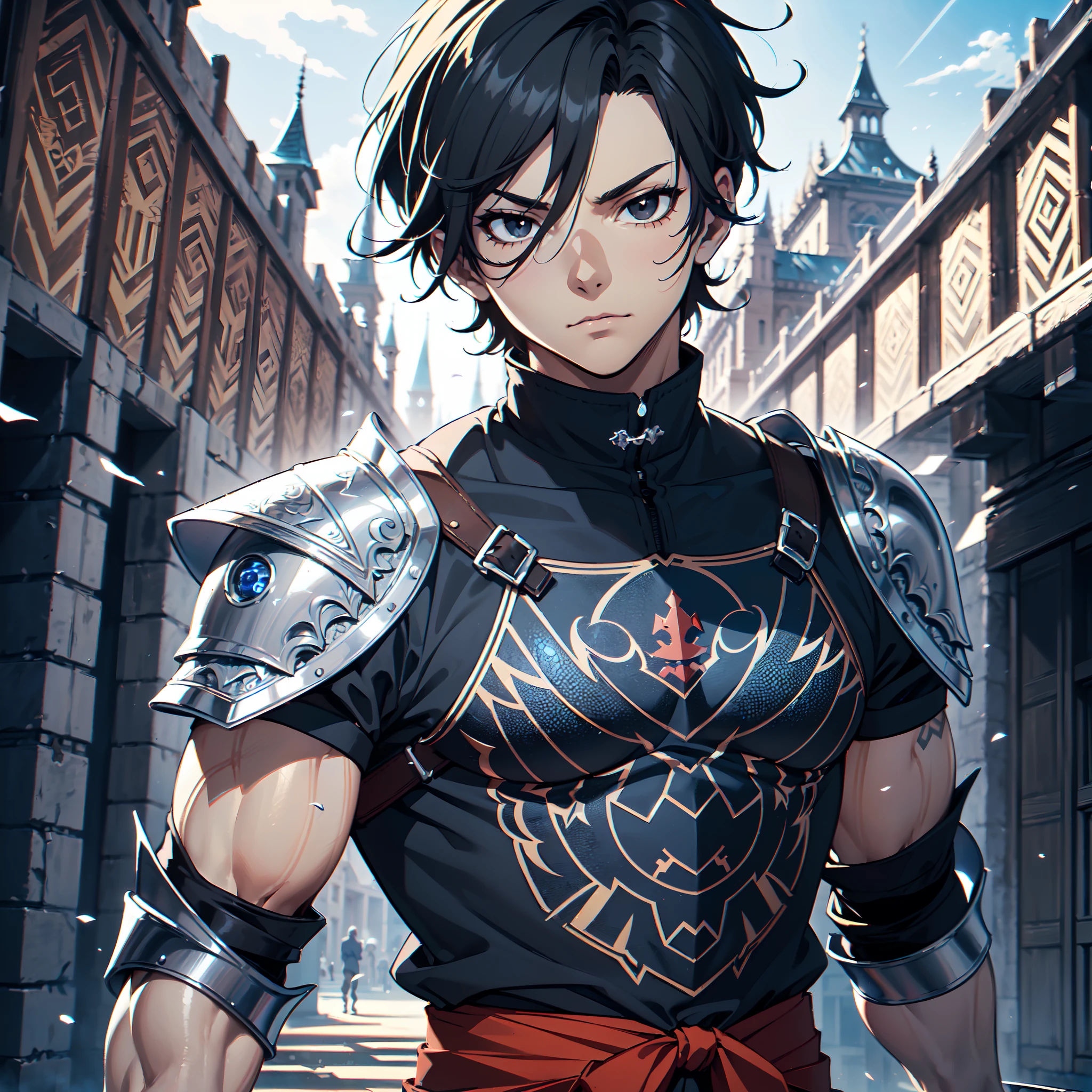 128K Ultra High Definition,
128K Ultra High Quality,
128K Ultra High Resolution,
Best Definition,
Best Quality,
Best Resolution,
Perfectly Detailed,
Perfectly Designed,
Extremely Detailed,
Extremely Designed,
Hyper Detailed,
Hyper Definition,
Hyper Quality,
Hyper Resolution,
Masterpiece,
(((Anime))),
Body Shot,
(((Boy))),
Handsome,
Muscular Body,
(((Black Short Hair))),
(((Black Eyes))),
(((Hyper Detailed & Perfectly Designed With Ultra High Quality Blue Sapphire Engravings Ninja Armor))),
(((Inside Of Medieval Royal Palace Background Scenery))),