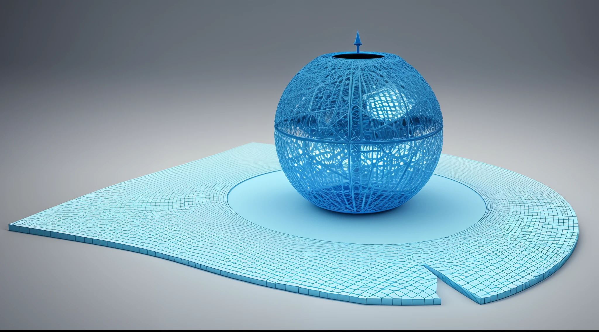 Engaging 3D visualization featuring stunning graphs、glinting