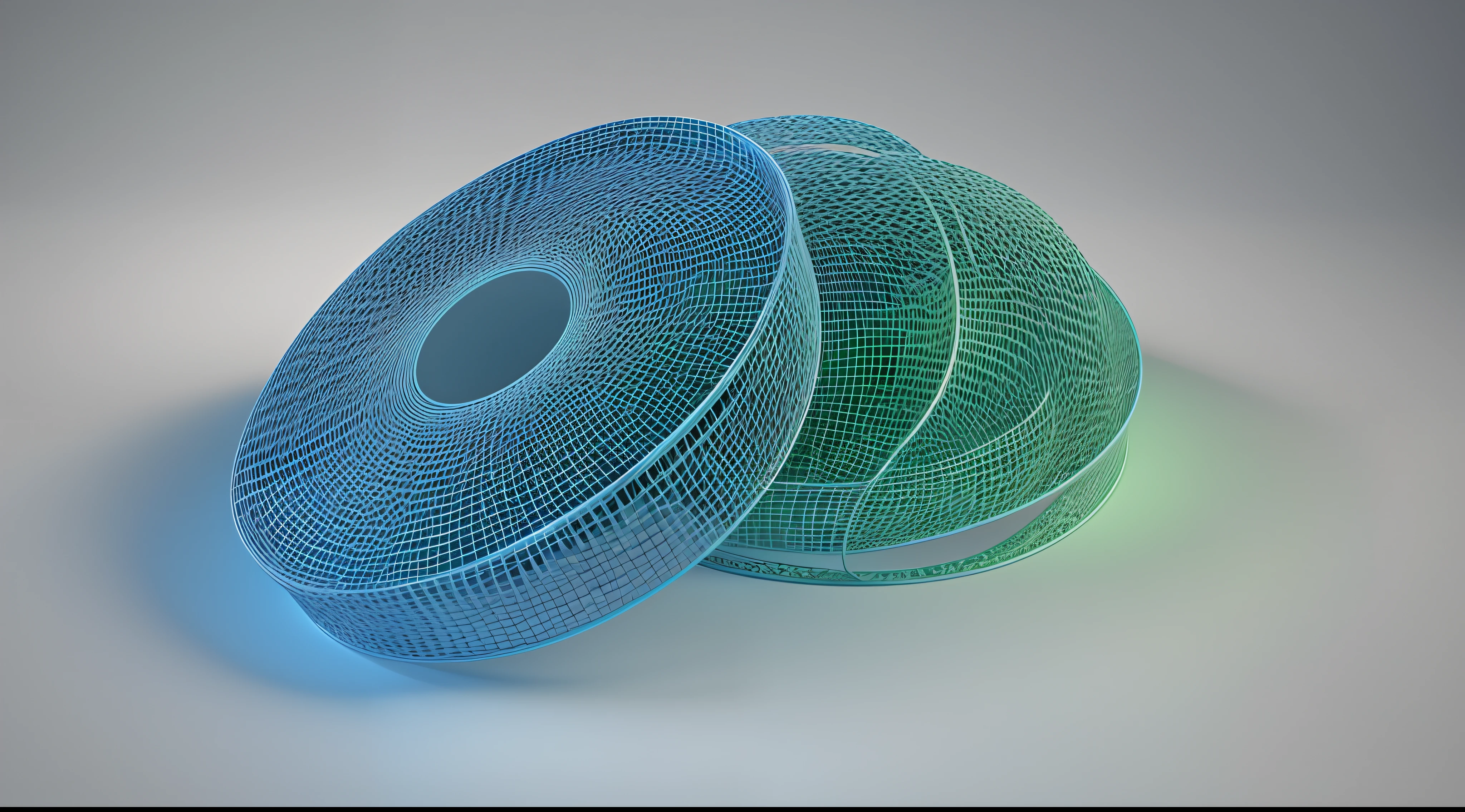 Engaging 3D visualization featuring stunning graphs、glinting