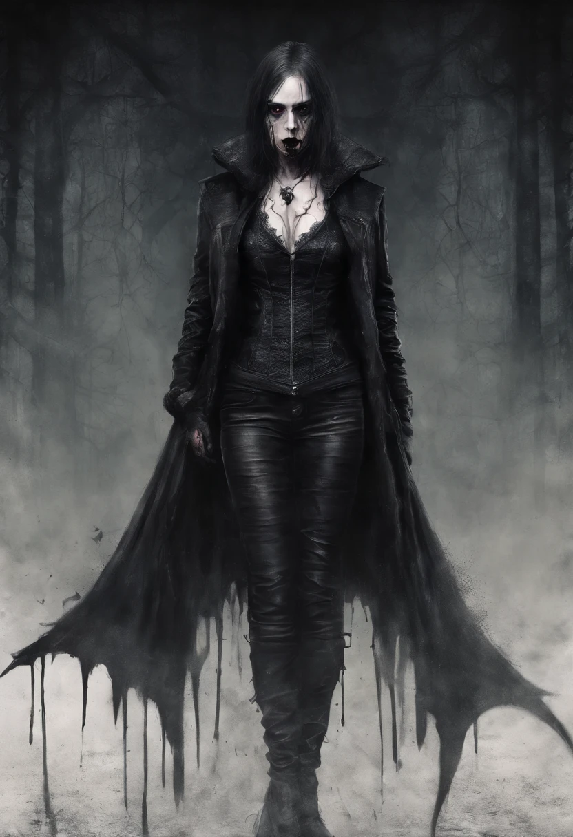 a mature gothic female, naked, with large natural breasts, shaved head, wearing latex boots, in an old cemetery full of mist, hyper detailed, 8k, photorealistic, chiaroscuro lighting, dark fantasy, moody atmosphere, ((masterpiece)), dramatic composition, dramatic lighting, ((consistent character)), ((seed 69))