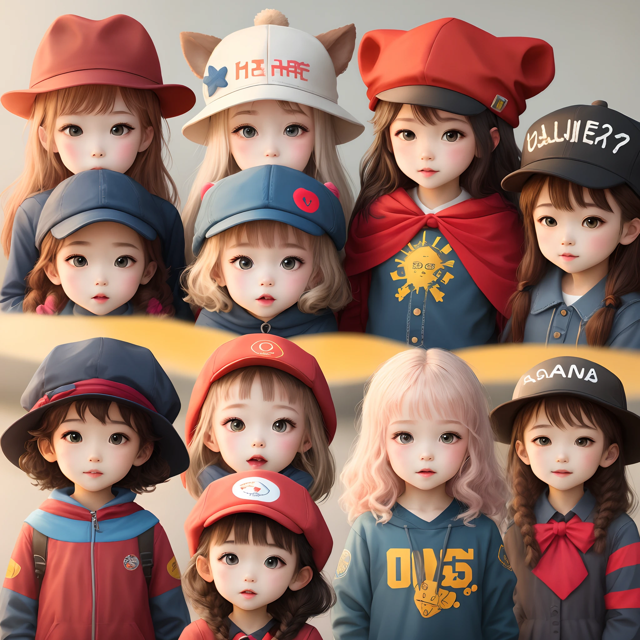 3 little girl
