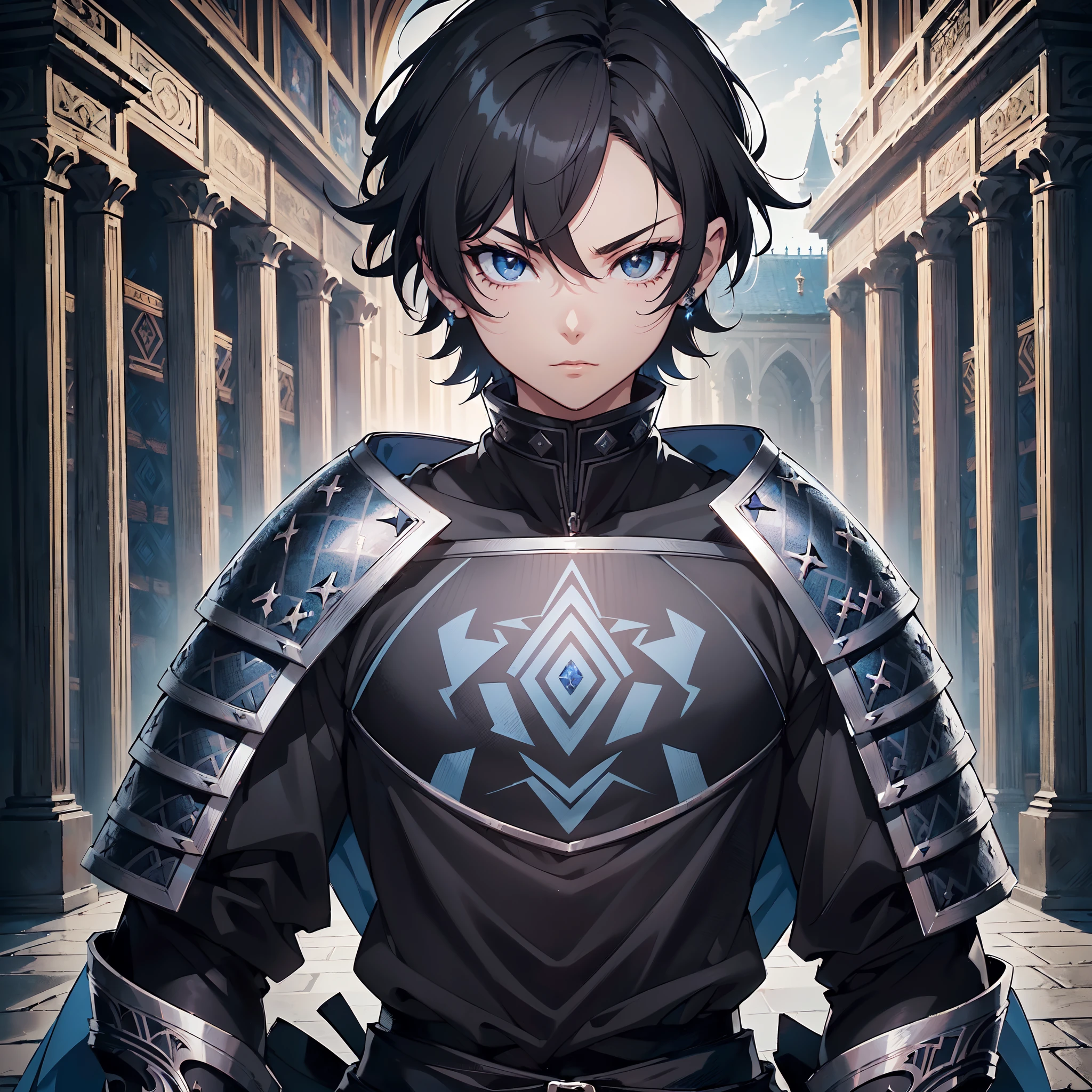 128K Ultra High Definition,
128K Ultra High Quality,
128K Ultra High Resolution,
Best Definition,
Best Quality,
Best Resolution,
Perfectly Detailed,
Perfectly Designed,
Extremely Detailed,
Extremely Designed,
Hyper Detailed,
Hyper Definition,
Hyper Quality,
Hyper Resolution,
Masterpiece,
(((Anime))),
Body Shot,
(((Boy))),
Handsome,
Muscular Body,
(((Black Short Hair))),
(((Black Eyes))),
(((Hyper Detailed & Perfectly Designed With Ultra High Quality Blue Sapphire Engravings Ninja Armor))),
(((Inside Of Medieval Royal Palace Background Scenery))),