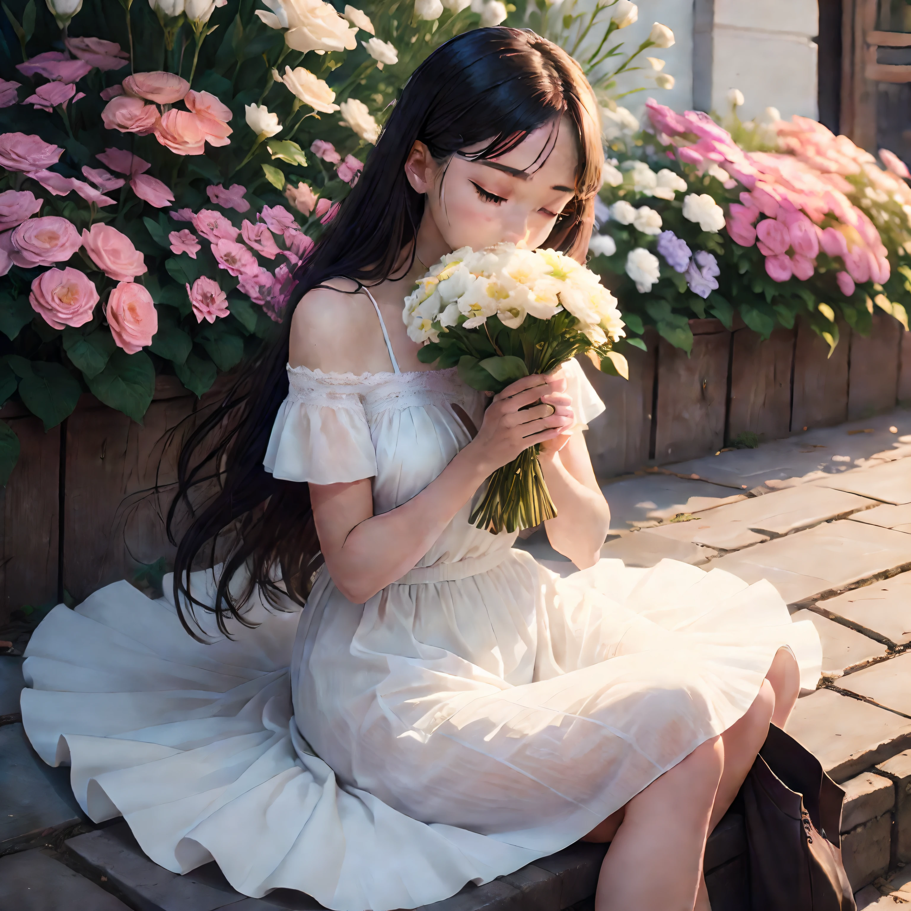 Hours with flowers